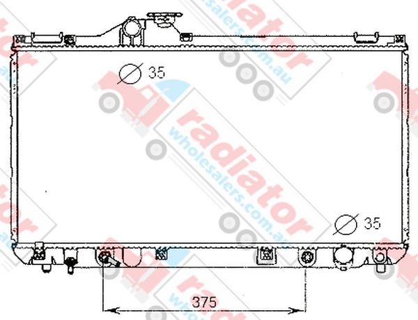 RW277355A Radiator